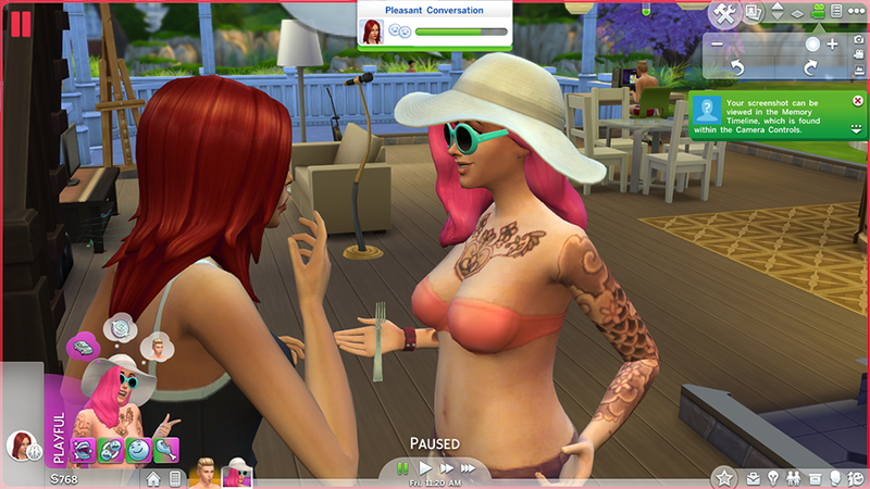 Illustration for article titled Sims 4 Fork Glitch Is Random As Hell